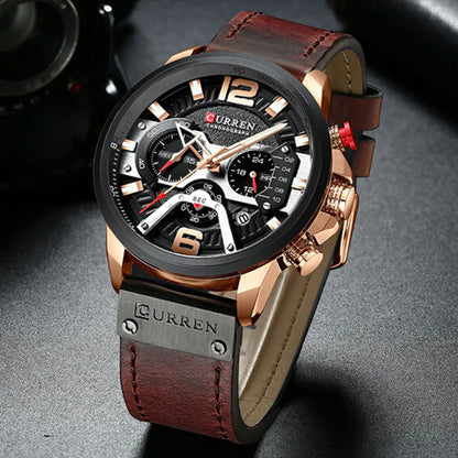 Reloj en cuero CURREN 8329