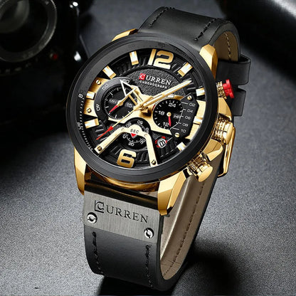 Reloj en cuero CURREN 8329