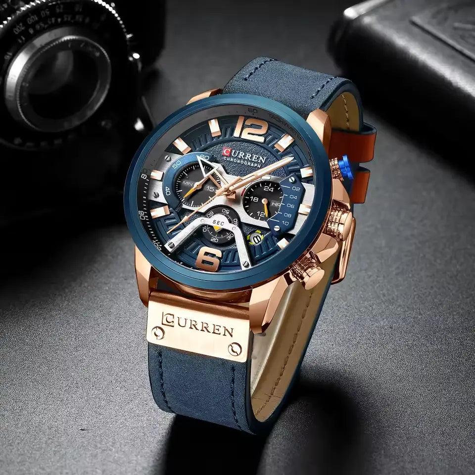 Reloj en cuero CURREN 8329