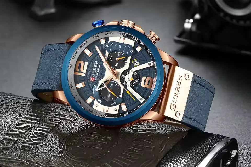 Reloj en cuero CURREN 8329