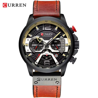 Reloj en cuero CURREN 8329