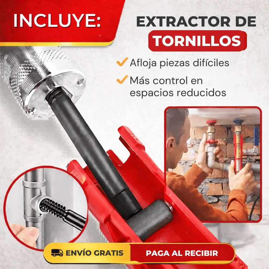 Llave 8 en 1™ | Instala cualquier tipo de conexión